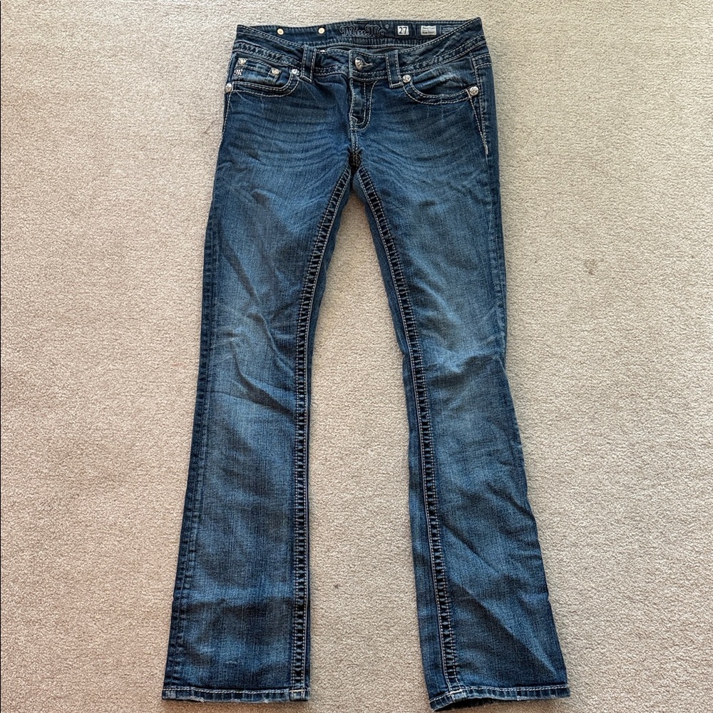 Miss Me Dark Blue Women's Boot Cut Jeans